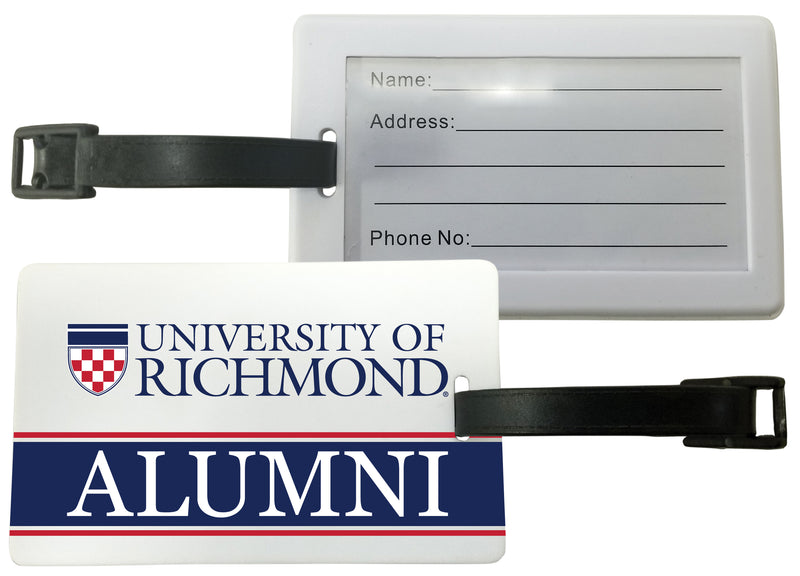 Richmond Spiders Luggage Tag Alumni Design Officially Licensed 2-Pack