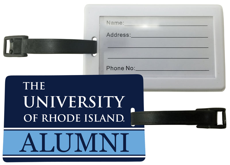 Rhode Island University Luggage Tag Alumni Design Officially Licensed Single