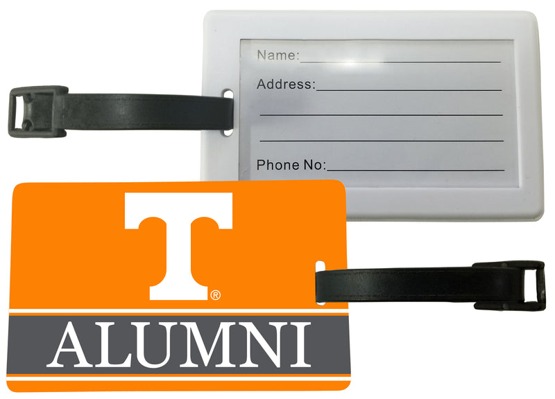 Tennessee Knoxville Volunteers Luggage Tag Alumni Design Officially Licensed Single
