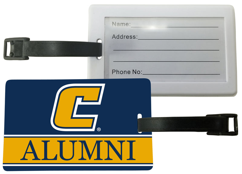 University of Tennessee at Chattanooga Luggage Tag Alumni Design Officially Licensed 2-Pack