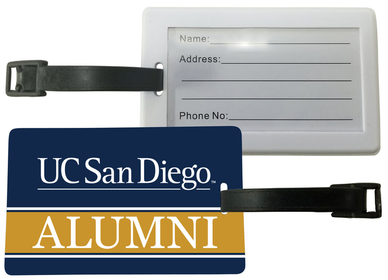 UC San Diego Luggage Tag Officially Licensed Collegiate Product 2-Pack