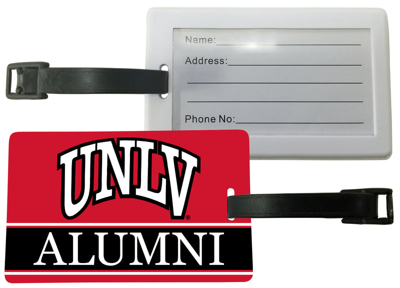 UNLV Rebels Luggage Tag Alumni Design Officially Licensed Single