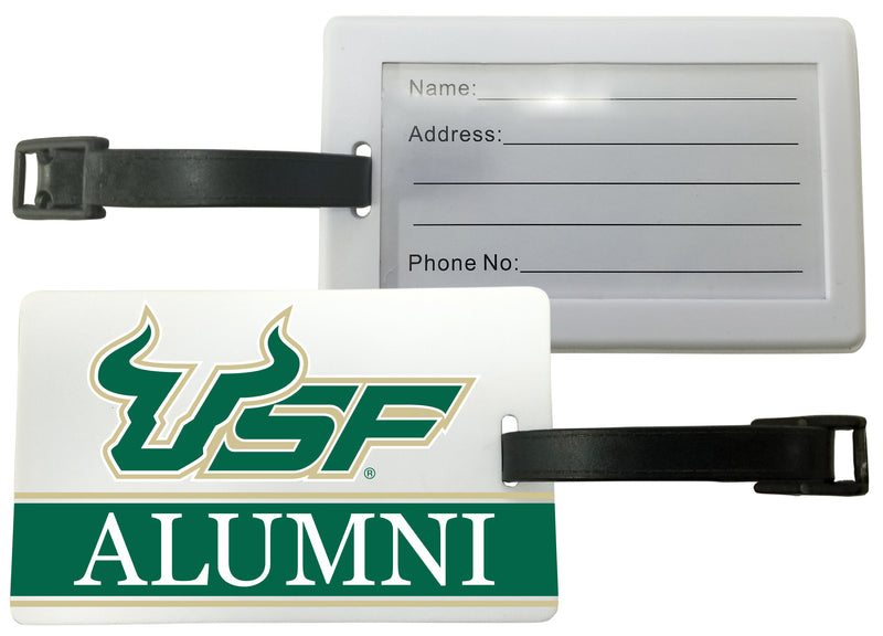 South Florida Bulls Luggage Tag Alumni Design Officially Licensed Single