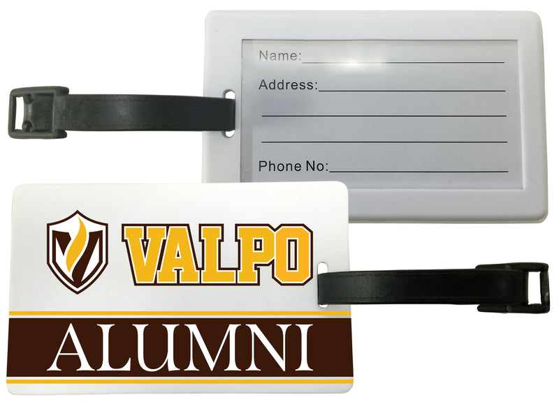 Valparaiso University Luggage Tag Alumni Design Officially Licensed Single