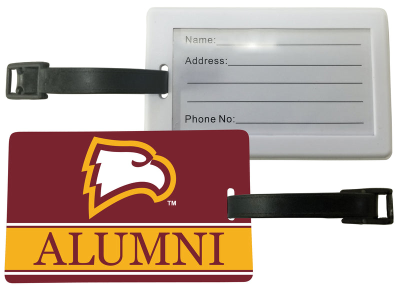 Winthrop University Luggage Tag Alumni Design Officially Licensed Single