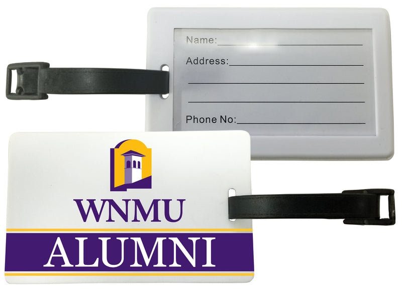 Western New Mexico University Luggage Tag Officially Licensed Collegiate Product