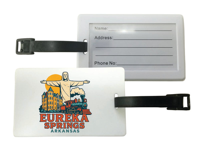 Eureka Springs Arkansas Vintage Design Souvenir Luggage Tag
