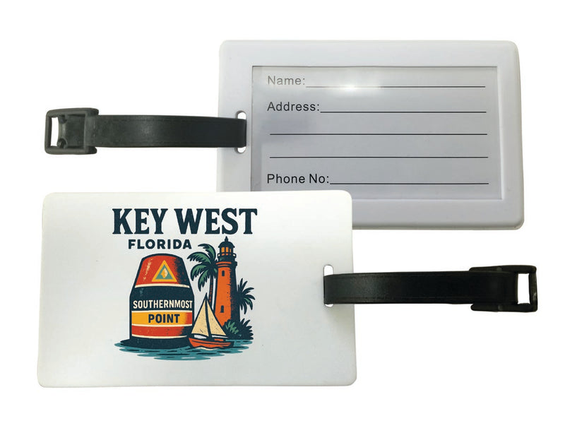 Key West Florida Vintage Design Souvenir Luggage Tag