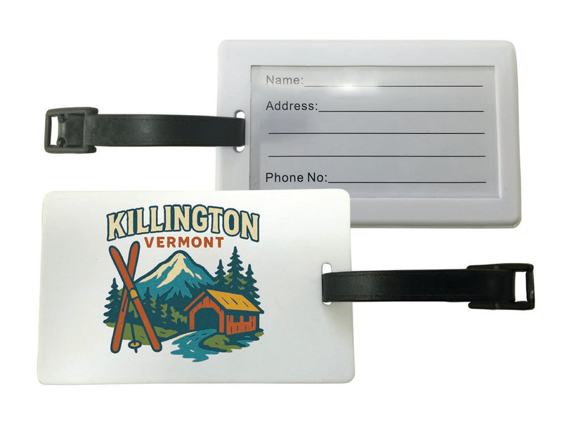Killington Vermont Vintage Design Souvenir Luggage Tag
