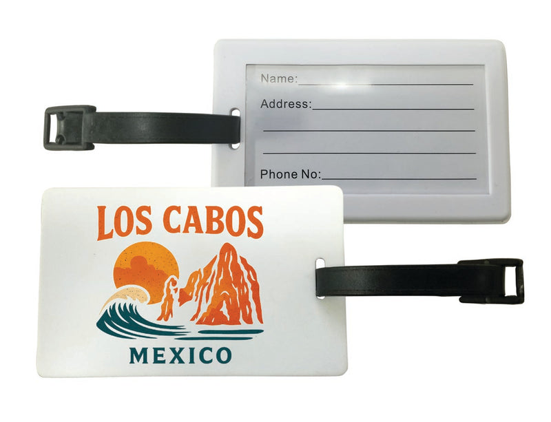 Los Cabos Mexico Vintage Design Souvenir Luggage Tag