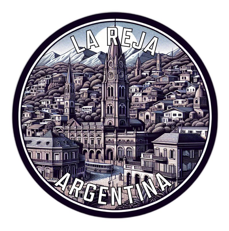 La Reja Argentina Souvenir Die Cut Flat Magnet 4-Inch