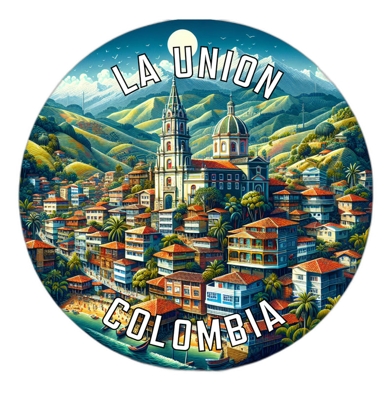 La Union Colombia Souvenir Vinyl Decal Sticker 2-Inch