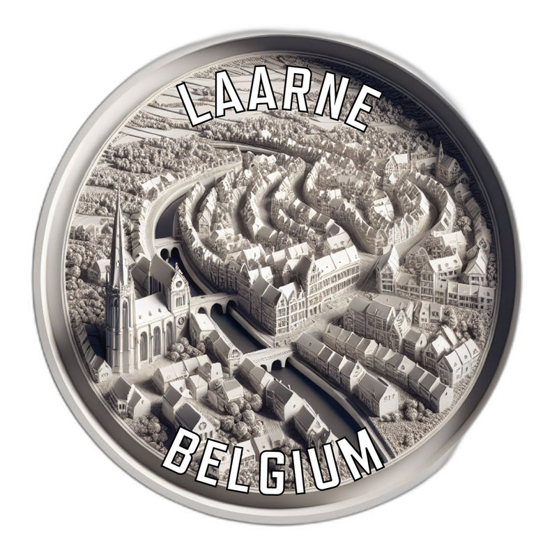 Laarne Belgium Souvenir Vinyl Decal Sticker 2-Inch