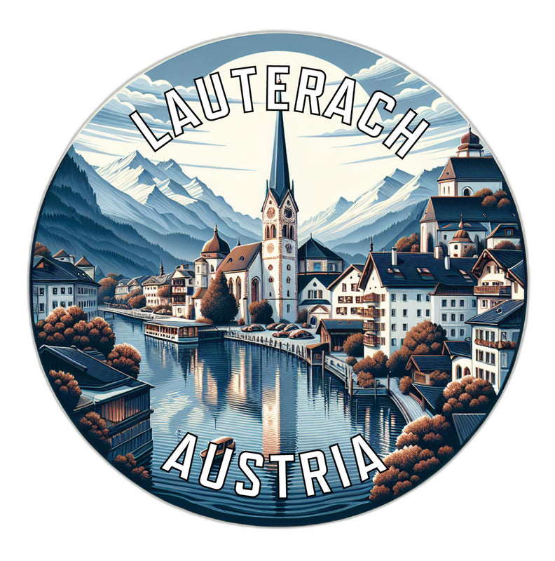 Lauterach Austria Souvenir Vinyl Decal Sticker 2-Inch
