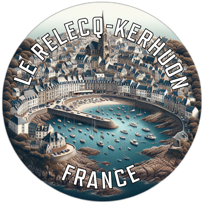 Le Relecq Kerhuon France Souvenir Vinyl Decal Sticker 3-Inch