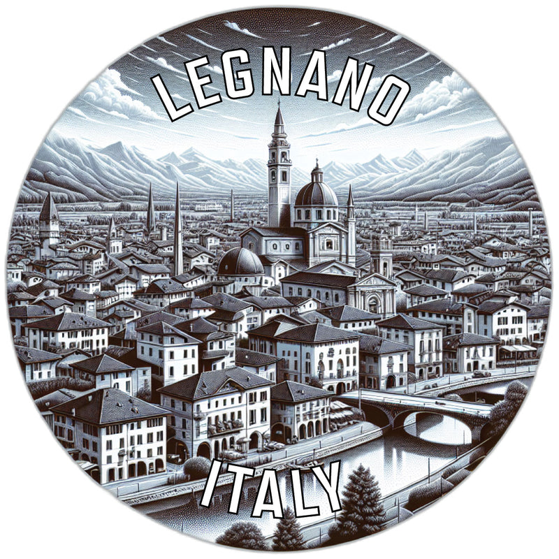 Legnano Italy Souvenir Die Cut Flat Magnet 2-Inch