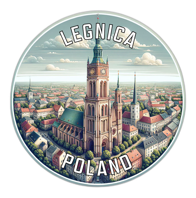 Legnica Poland Souvenir Vinyl Decal Sticker 6-Inch