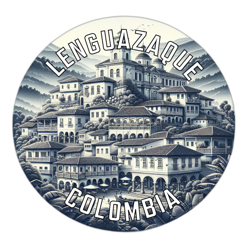Lenguazaque Colombia Souvenir Vinyl Decal Sticker 2-Inch