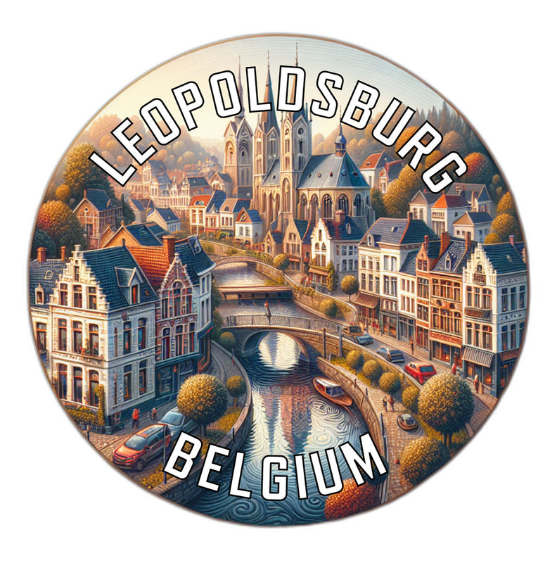 Leopoldsburg Belgium Souvenir Vinyl Decal Sticker 2-Inch