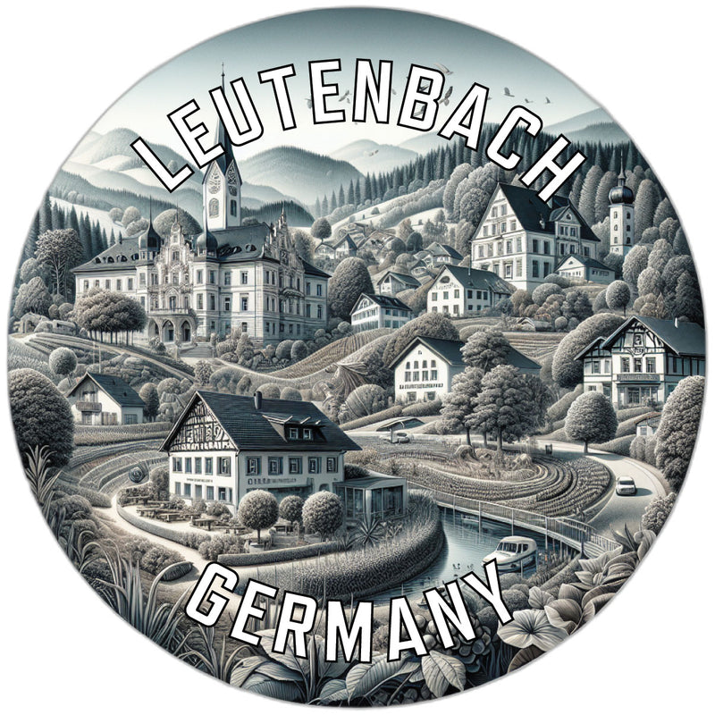 Leutenbach Germany Souvenir Vinyl Decal Sticker 6-Inch