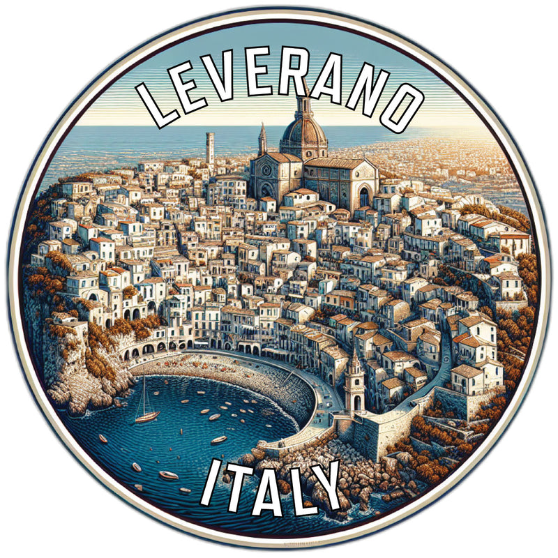 Leverano Italy Souvenir Vinyl Decal Sticker 4-Inch