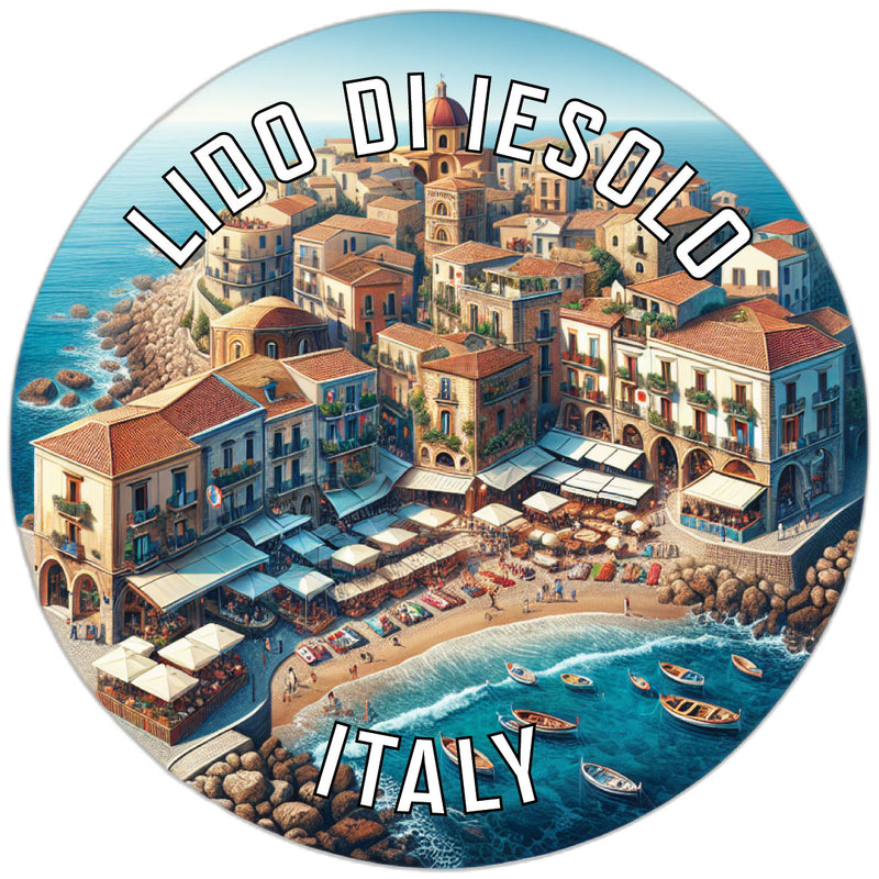 Lido di Iesolo Italy Souvenir Vinyl Decal Sticker 6-Inch