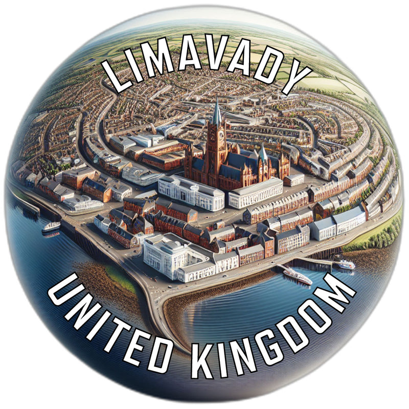 Limavady United Kingdom Souvenir Vinyl Decal Sticker 3-Inch