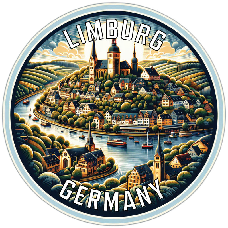 Limburg Germany Souvenir Vinyl Decal Sticker 6-Inch