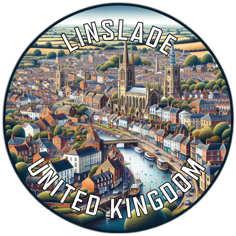 Linslade United Kingdom Souvenir Vinyl Decal Sticker 2-Inch