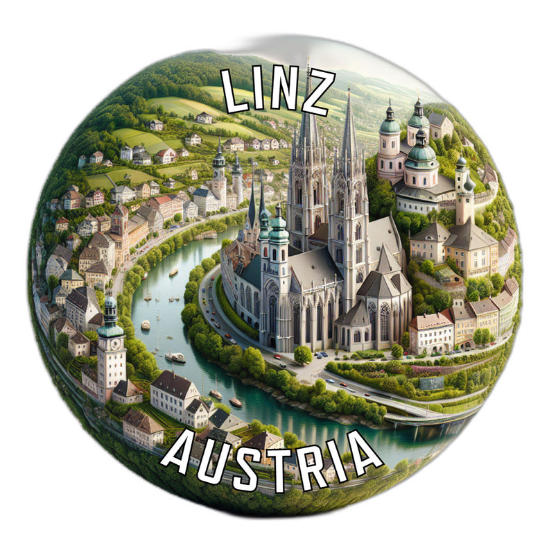 Linz Austria Souvenir Vinyl Decal Sticker 2-Inch
