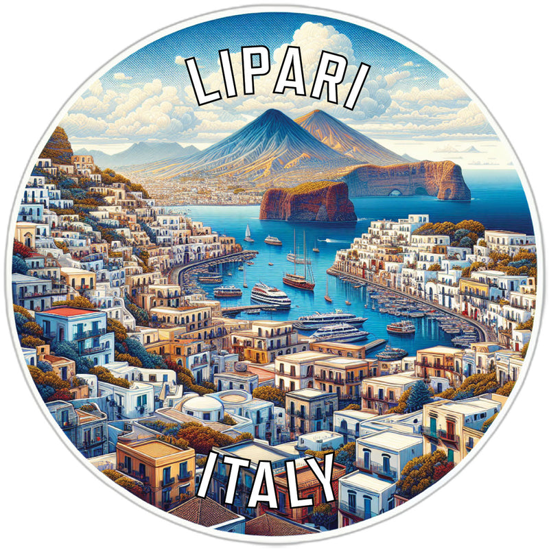 Lipari Italy Souvenir Vinyl Decal Sticker 6-Inch