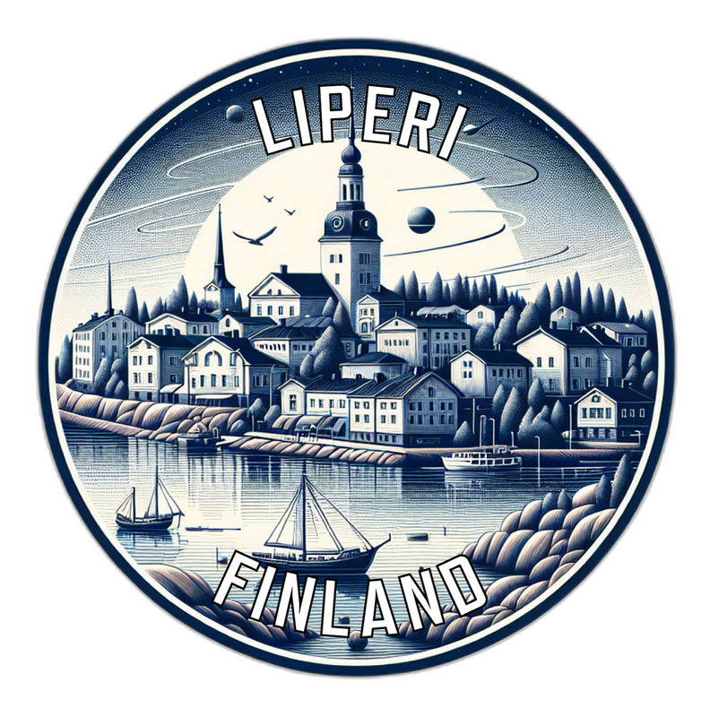 Liperi Finland Souvenir Vinyl Decal Sticker 2-Inch