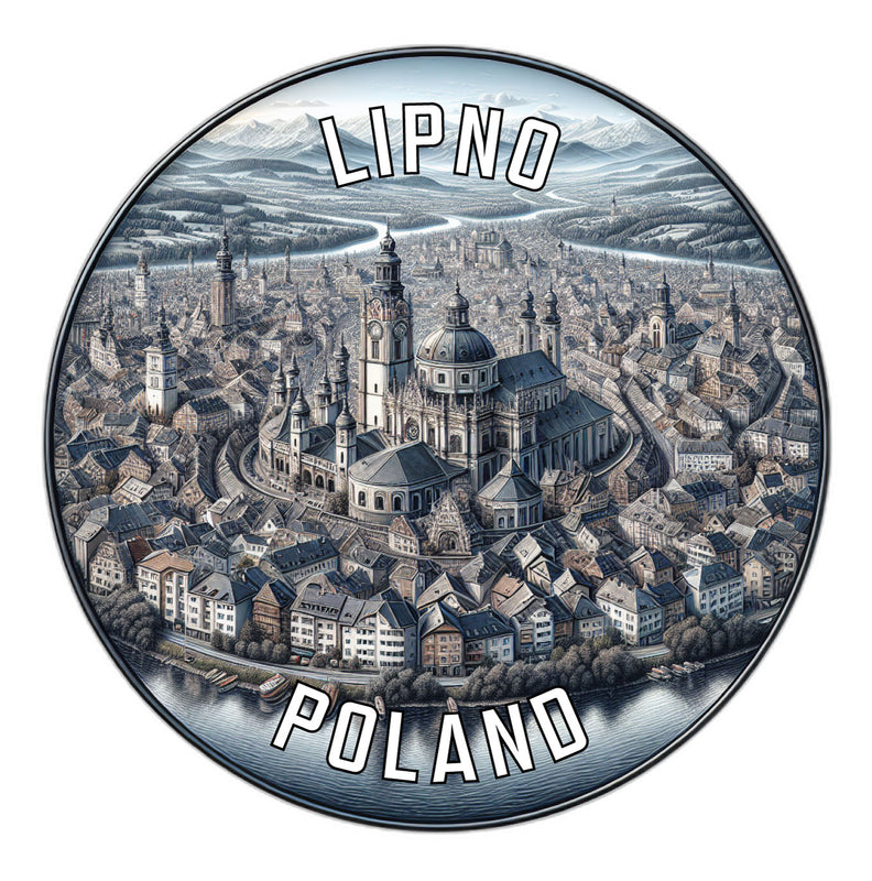 Lipno Poland Souvenir Vinyl Decal Sticker 2-Inch