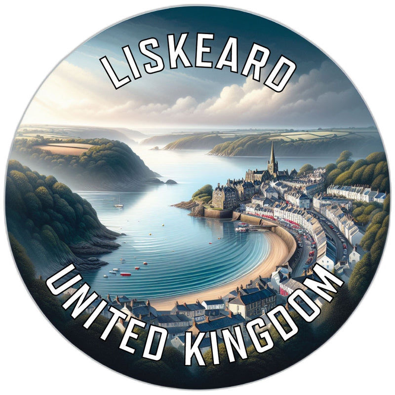 Liskeard United Kingdom Souvenir Vinyl Decal Sticker 6-Inch
