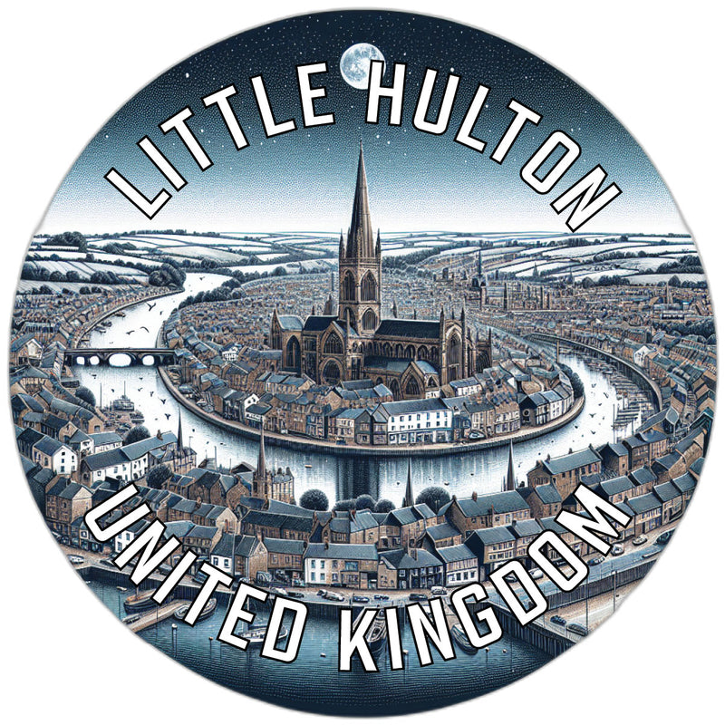 Little Hulton United Kingdom Souvenir Vinyl Decal Sticker 2-Inch