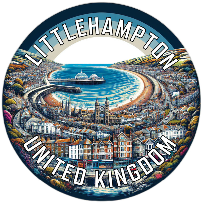 Littlehampton United Kingdom Souvenir Vinyl Decal Sticker 2-Inch