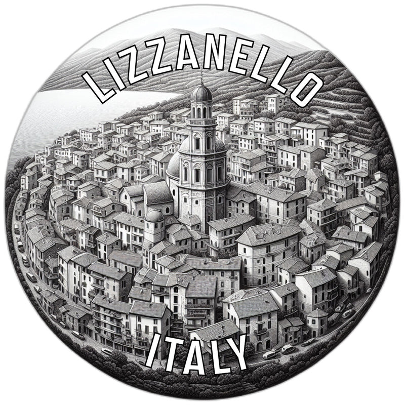 Lizzanello Italy Souvenir Vinyl Decal Sticker 2-Inch