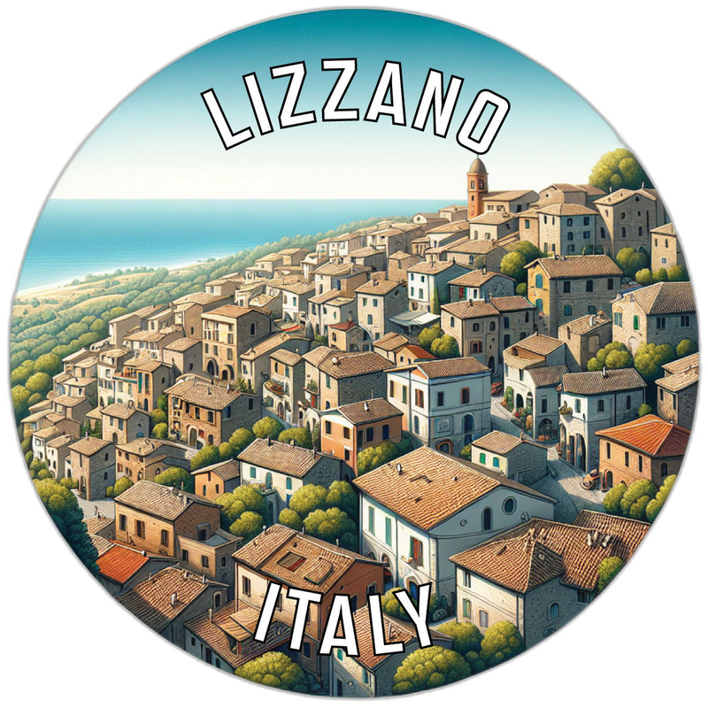 Lizzano Italy Souvenir Vinyl Decal Sticker 2-Inch