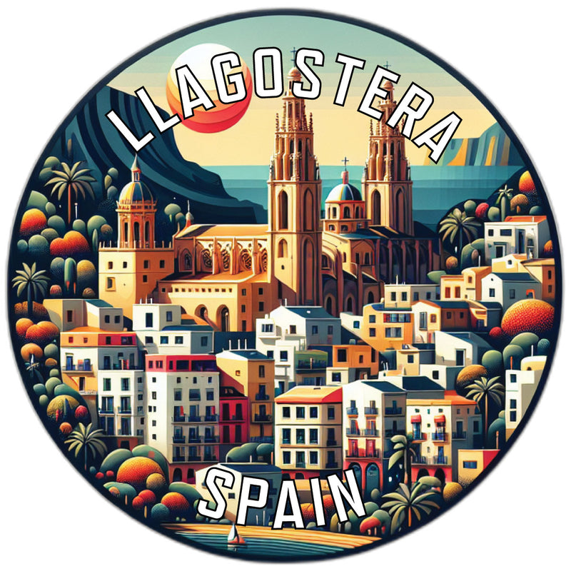 Llagostera Spain Souvenir Vinyl Decal Sticker 6-Inch