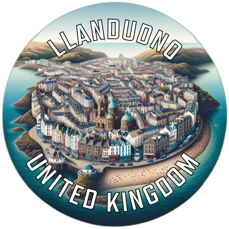 Llandudno United Kingdom Souvenir Vinyl Decal Sticker 6-Inch