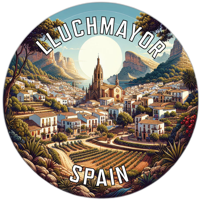 Lluchmayor Spain Souvenir Vinyl Decal Sticker 6-Inch