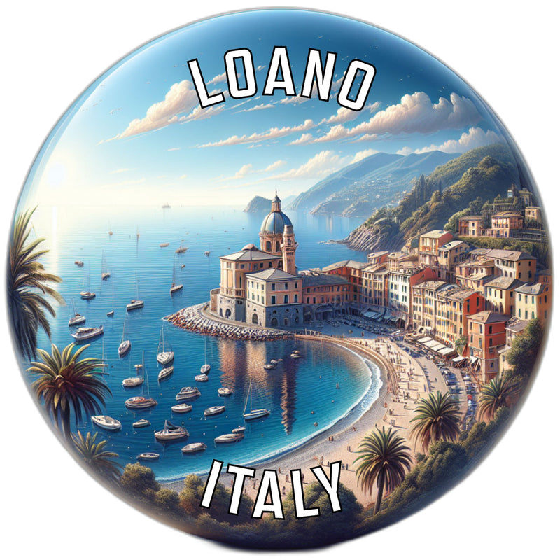 Loano Italy Souvenir Vinyl Decal Sticker 2-Inch