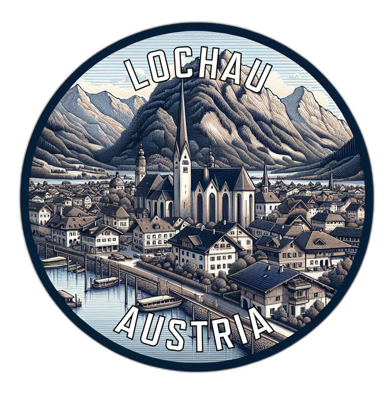 Lochau Austria Souvenir Vinyl Decal Sticker 6-Inch
