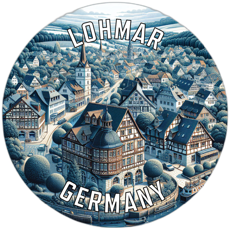 Lohmar Germany Souvenir Vinyl Decal Sticker 2-Inch