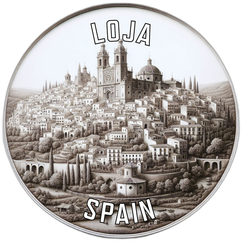 Loja Spain Souvenir Vinyl Decal Sticker 6-Inch