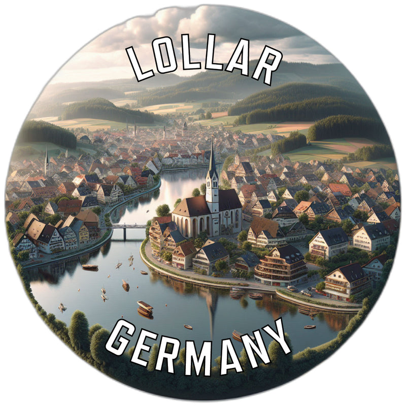 Lollar Germany Souvenir Vinyl Decal Sticker 2-Inch