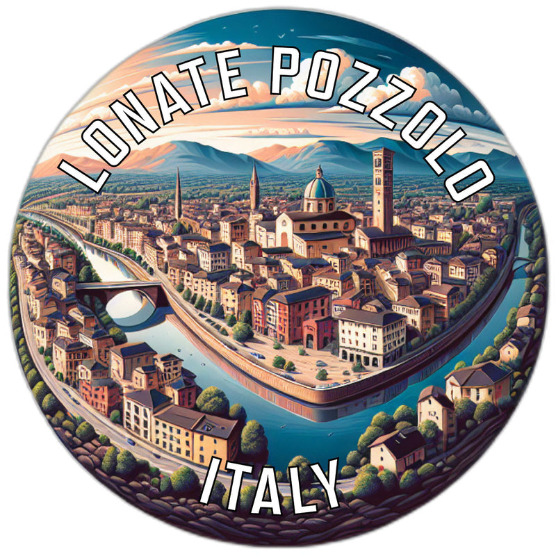 Lonate Pozzolo Italy Souvenir Vinyl Decal Sticker 6-Inch