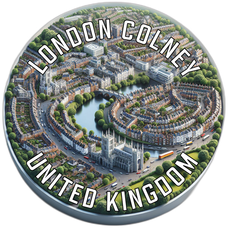 London Colney United Kingdom Souvenir Vinyl Decal Sticker 6-Inch