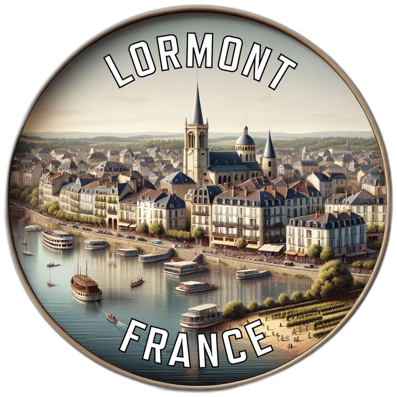 Lormont France Souvenir Vinyl Decal Sticker 2-Inch