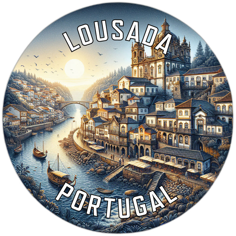 Lousada Portugal Souvenir Vinyl Decal Sticker 6-Inch